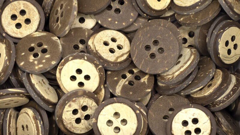 Botão de coco 60111